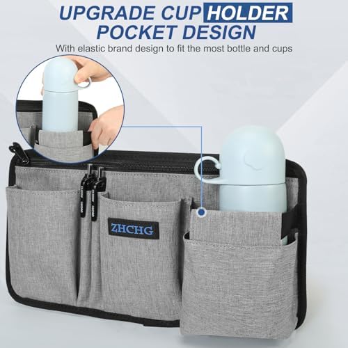 Wheelchair Side Bag, Wheel Chair Armrest Pouch Accessories - Image 2