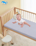 SWEET DOLPHIN 2-Pack Muslin Crib Sheets - Image 6