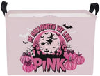 Pink Spooky Cute Witch Halloween Basket - Image 7