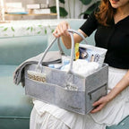 Runsabay. Nursery Basket-Baby Diaper Caddy Organizer - Image 4