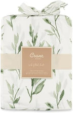 Crane Baby 100% Cotton Sateen Crib Sheet, Fitted - Image 5