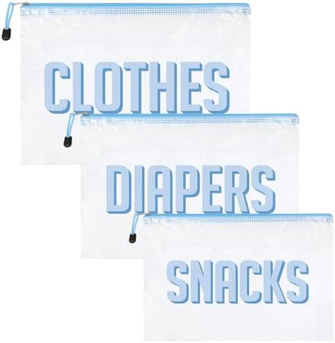 3pcs Hospital Bag Organizing Pouches by KUIRAN