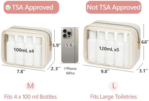 PACKISM Clear Makeup Bag Foldable - Image 3