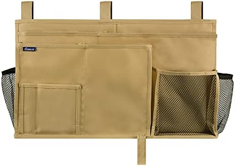 Surblue Bedside Caddy Hanging Bed Organizer Storage Bag Pocket - Image 3
