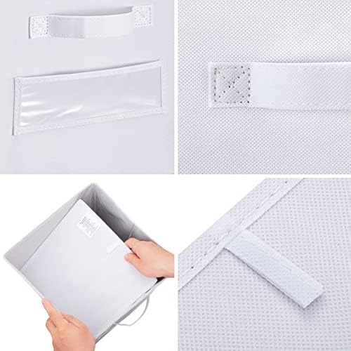 Fabric storage cubes 11 Inch Cube Storage Bin, cube storage - Image 2