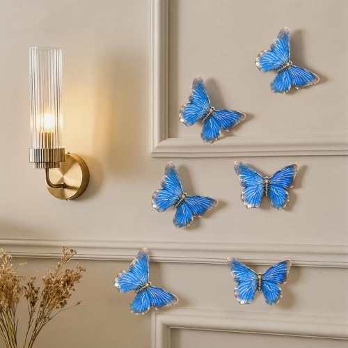 GUSFREUD 3D Butterfly Wall Decor Set – Resin Wall Decor - Image 6
