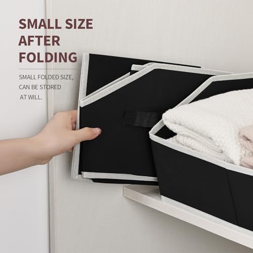 Homsorout Closet Baskets for Shelves Trapezoid - Image 6