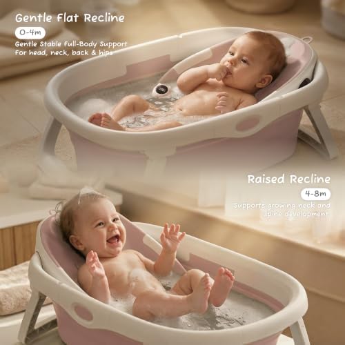 CheerTry 4-in-1 Collapsible Baby Bathtub - Image 3