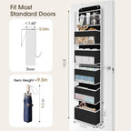 1Pack Over The Door Organizer Large Capacity Hanging Storage Room Organizer - Image 2