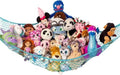 Extra Large Stuffed Animal Storage Hammock 1 Pack | Holds 12 lbs | Corner by LillysLove