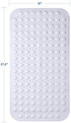 AmazerBath Bath Tub Mat, Medium Size 27.6 x 15 Inches Non-Slip Shower Mats - Image 5