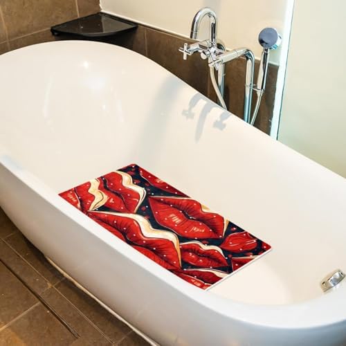Shower Mat Bathtub Mat, 26.8x15.1 inch, Non-Slip Bath Mat - Image 5