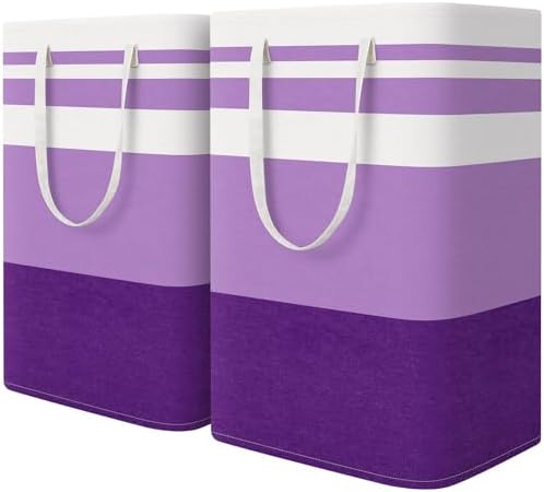 HomeHacks 2 Pack Laundry Baskets, Laundry Hampers Bags by HomeHacks