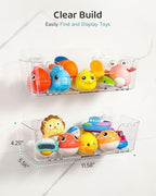 Bath Toy Storage Organizer 4 Pack - Image 3