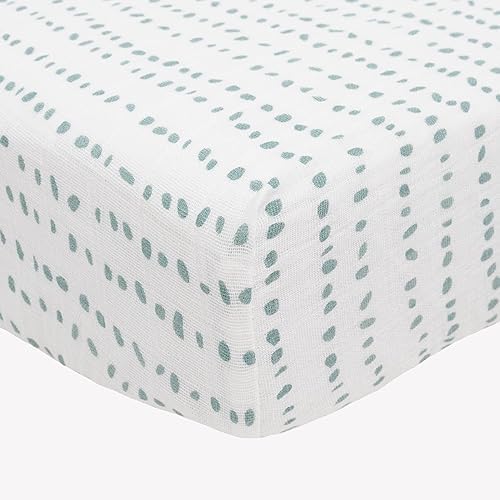 Little Unicorn Premium Crib Sheet | Breathable & Super-Soft Muslin Fabric - Image 2