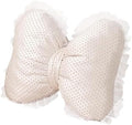 Fenteer Cute Bow Cushion, Soft Bowknot Decorative Throw Pillow, Comfortable by Fenteer