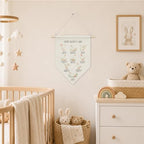 KYTWSFWS Christian God Says I Am Goose Wall Art Pennant Flag, Goose Nursery - Image 3