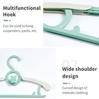 Baby Clothes Hangers 20 Pack, Plastic Kids Hangers Space Saving - Image 5
