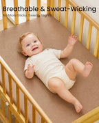 Muslin Crib Sheets for Boy Girl - Image 2