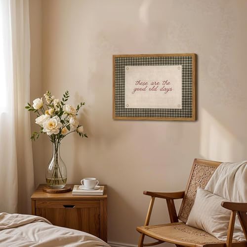 Framed These Are The Good Old Days Wall Art, Vintage Family Inspirational Quote - Image 5