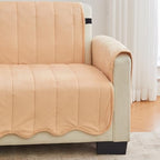 Great Bay Home Velvet Loveseat Cover - Image 4