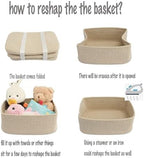 XUANGUO Small Woven Storage Baskets - Image 7
