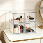 Prsildan Acrylic Storage Drawers Clear Makeup Organizer - Image 2