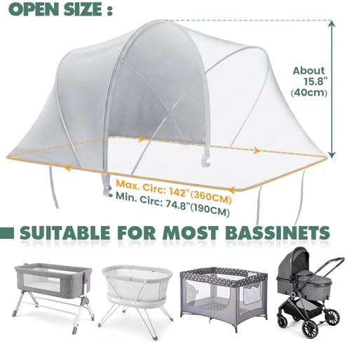 Orzbow Half-Blackout Breathable Mosquito Net Canopy - Image 2