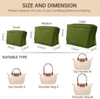 OPPOSHE Purse Organizer Insert for Longchamp Le Pliage, Premium Felt Long Champ - Image 2