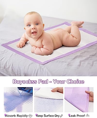 Baby Disposable Changing Pads 100 Pack Disposable Baby Underpads Ultra Soft - Image 5