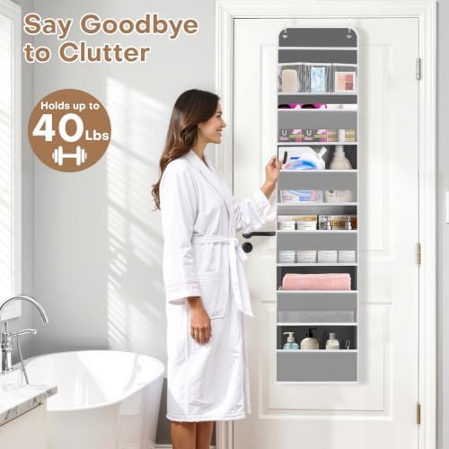 Over the Door Organizer, Large Pocket Hanging Storage - Image 7