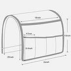 Remote Control Holders for Armchairs, Couch Caddy, Featuring Non-Slip Bases - Image 7