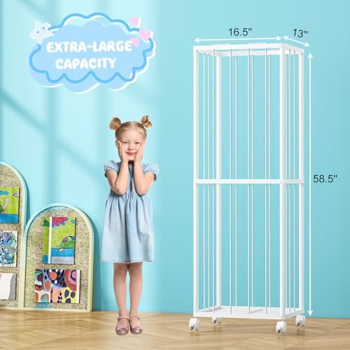 Stuffed Animal Storage Zoo Metal Toy Organizer 61x17x12.6in - Image 2