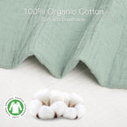 Organic Crib Sheets 2 Pack 52x28 Inches Soft Boho - Image 4