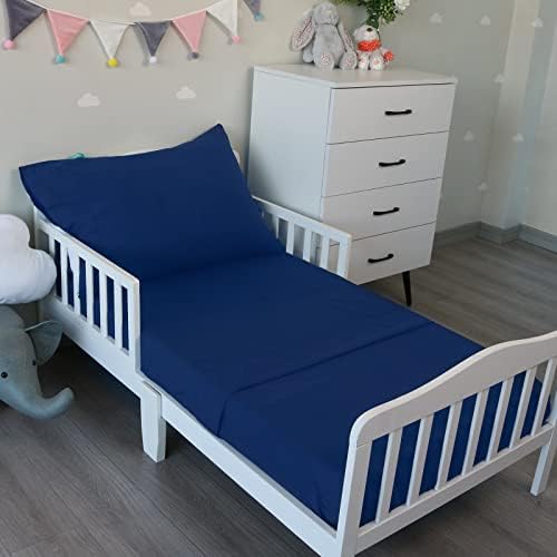 Biloban 3-Piece Toddler Sheet Set Microfiber, Toddler Bedding Set by Bilobanbabybedding