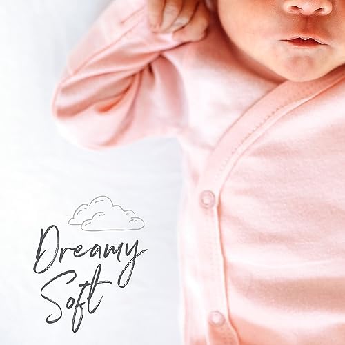 HonestBaby Organic Cotton Fitted Bassinet Sheet, One Size - Image 5