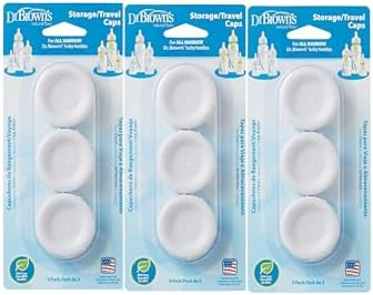 Dr. Brown's Natural Flow Standard Storage Travel Caps Replacement by Unknown