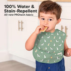KeaBabies 3-Pack Waterproof Baby Bibs - Image 2
