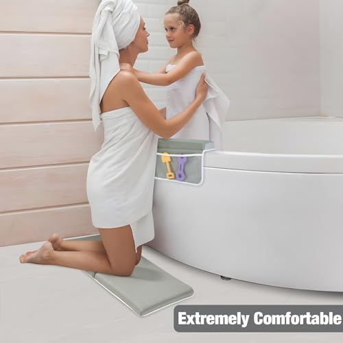 PandaEar Baby Bath Kneeler & Elbow Rest Pad, Comfortable Non-Slip Kneeling Mat - Image 2