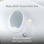 Angelcare Soft-Touch Baby Bath Support & Rinser Bundle - Image 2