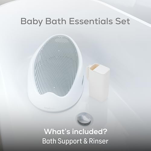 Angelcare Soft-Touch Baby Bath Support & Rinser Bundle - Image 2