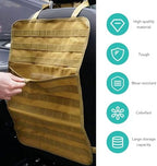2 PCS Car Seat Back Organizer, Tactical MOLLE Sag Proof Vehicle Panel Backseat - Image 3