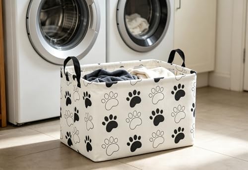 Essme Rectangular Dog Basket, Cute Storage Basket - Image 4
