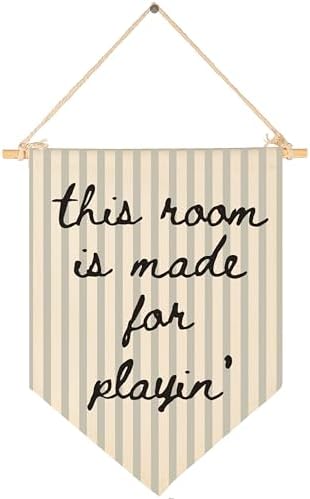 Nursery Playroom Baby Room Kids Room Wall Decor Gift by Sioial