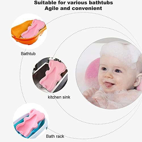 Soft Infant Bath Sponge, Baby Bath Mat Newborn - Image 5