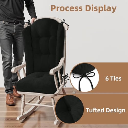 Wingback Rocking Chair cushion - Image 4