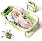 Collapsible Baby Bathtub for Newborn to Toddler by kerbwry