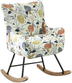 Nursery Rocking Chair Cover Stretchable Glider Chairs Cover Slipcovers Printed by Unknown