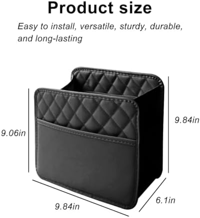 Mandark PU Leather Car Seat Back Organizer - Image 2
