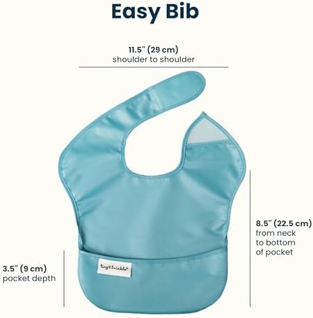 Tiny Twinkle Mess-Proof Baby Bibs - Image 5